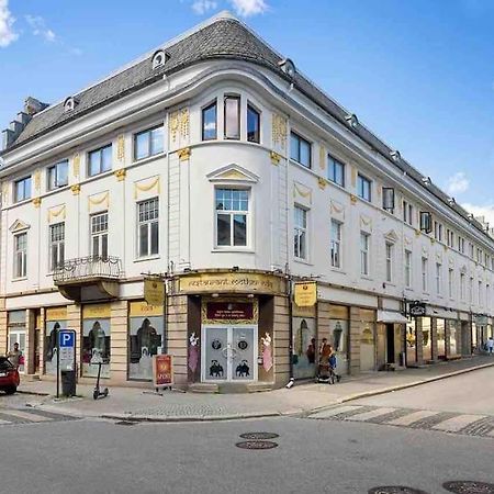 Moderne Leilighet Midt I Sentrum Av פרדריקסטאד מראה חיצוני תמונה