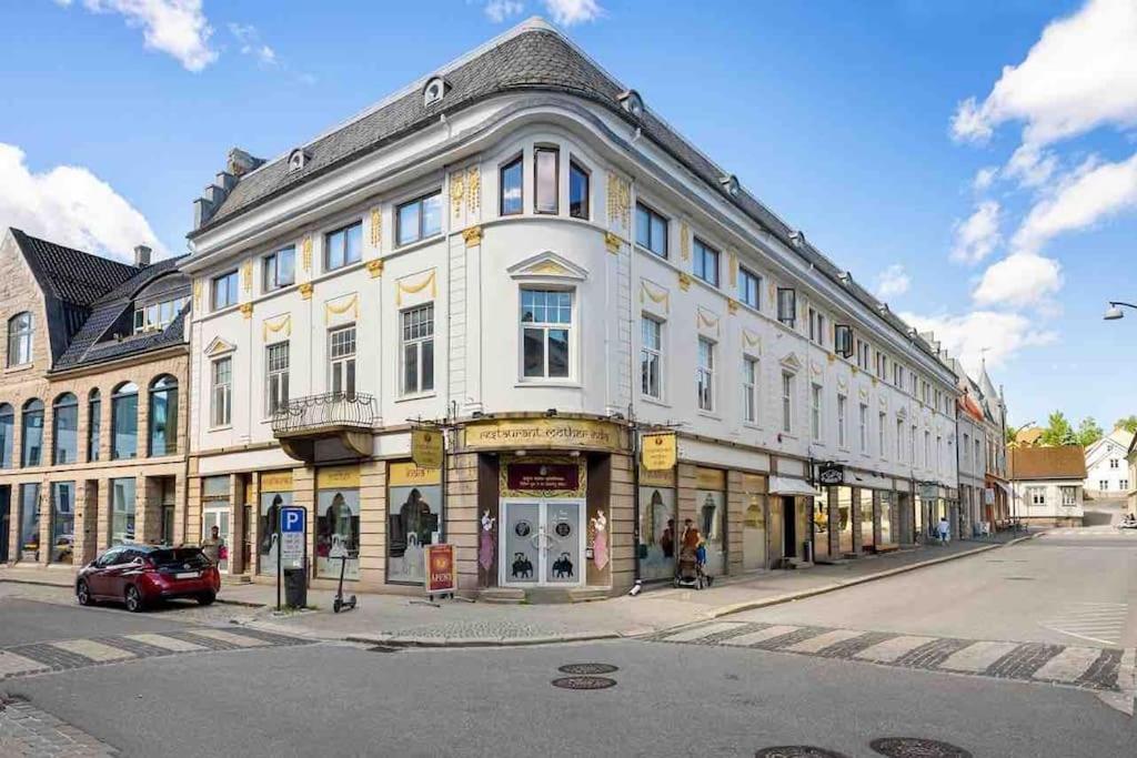 Moderne Leilighet Midt I Sentrum Av פרדריקסטאד מראה חיצוני תמונה